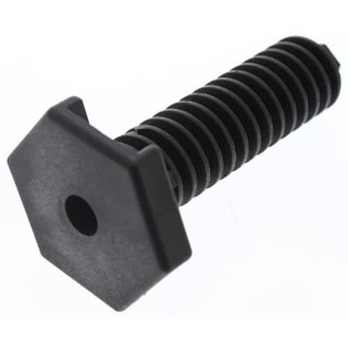 Whirlpool Range Leveling Leg, Black - WP74002557