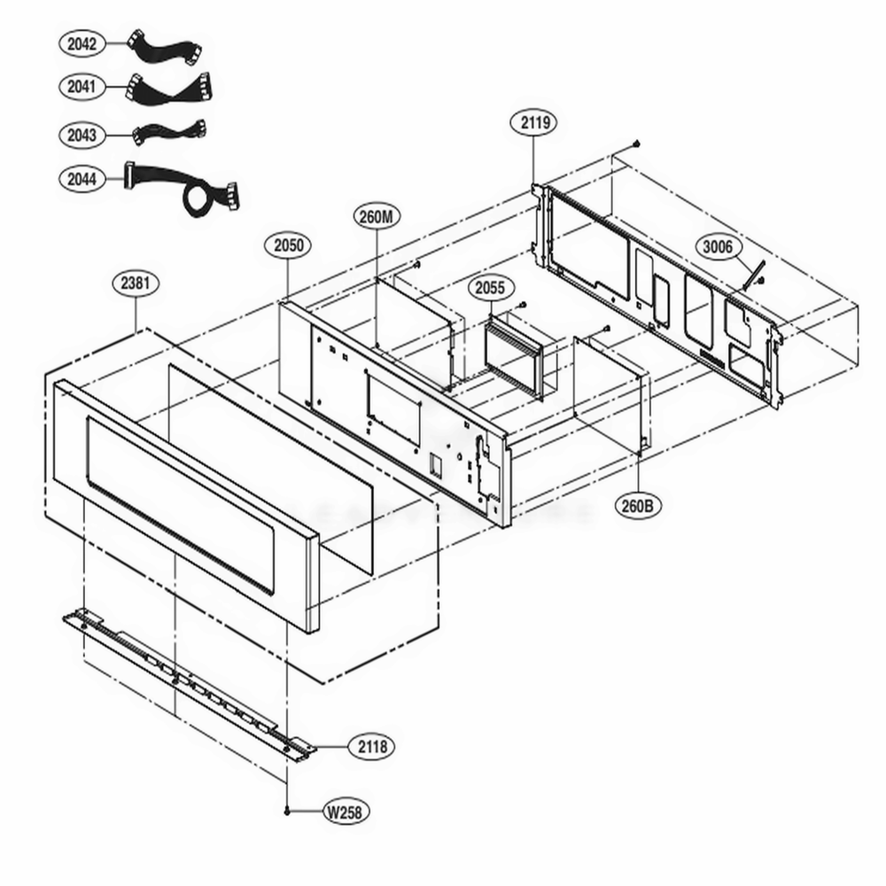 LG Single Harness - EAD62349814