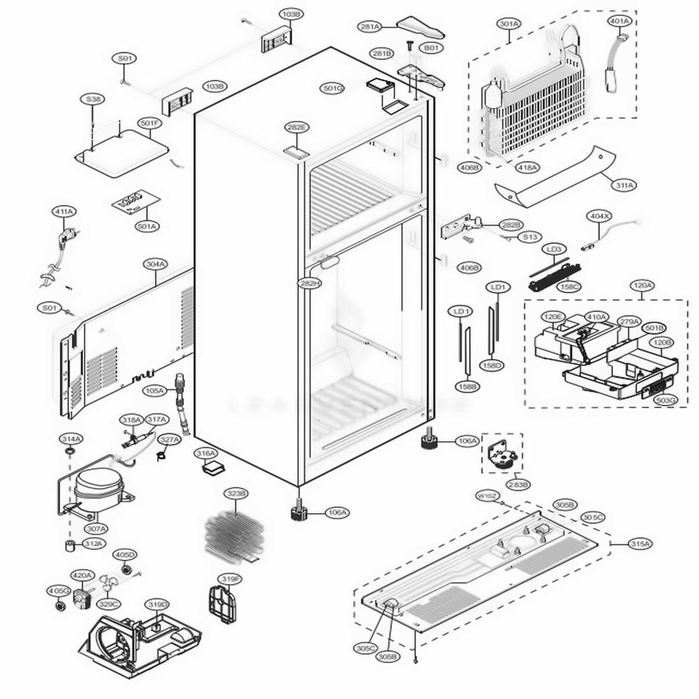 LG Controller Assembly - ACM75378808