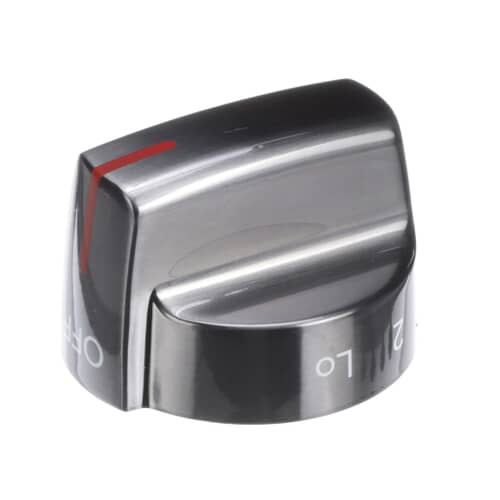 Electrolux Knob,Top Valve,Black Stainless - 5304509240