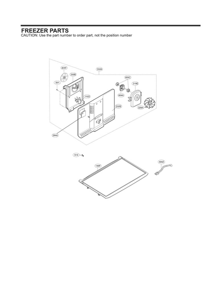 LG Freezer Door Foam Assembly - ADD73697417