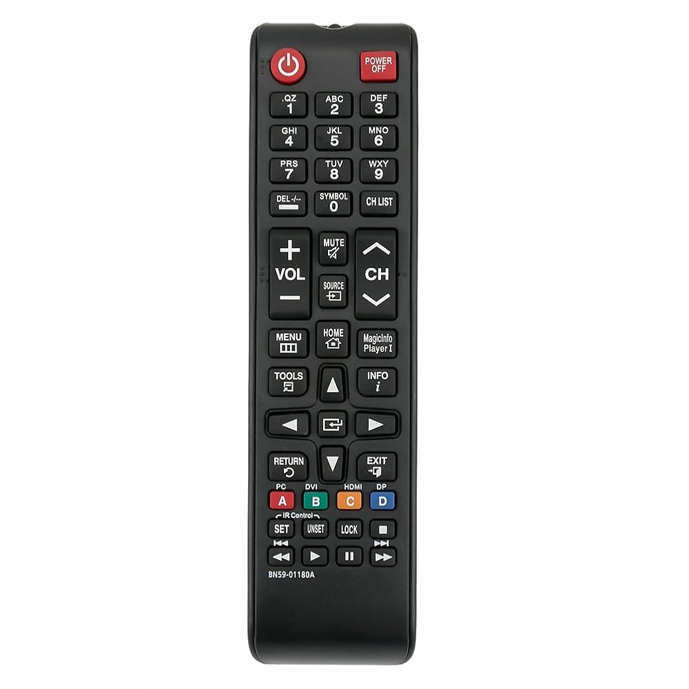Samsung Tv Remote Control - BN59-01180C
