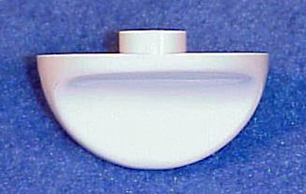 Electrolux Knob,Rotary,White/Gray - 131965300