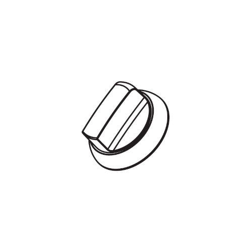 Whirlpool Plug - Hinge Holes - White - 790025