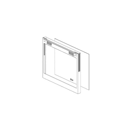 Whirlpool Control Panel, Glass - 3147702