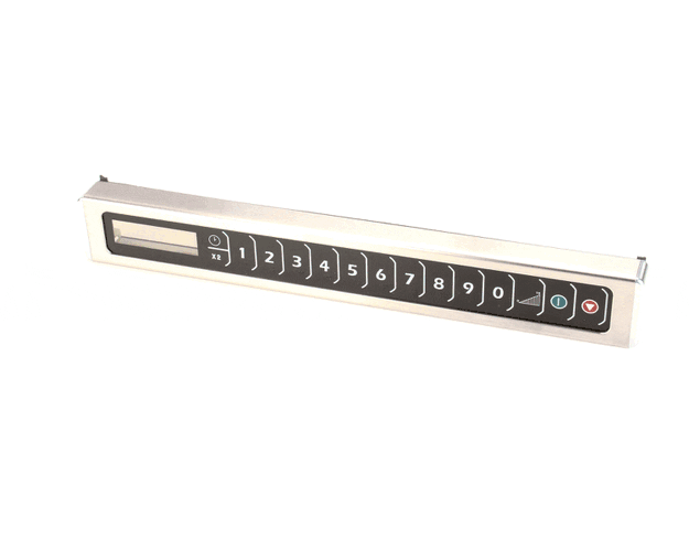 Amana Keypad Touch Panel Assembly with End Caps - 59174527