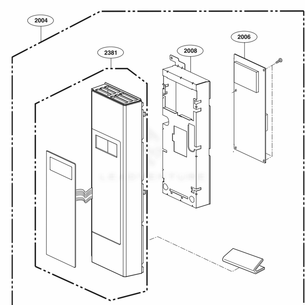 LG Keypad Controller Assembly - ACM67735811