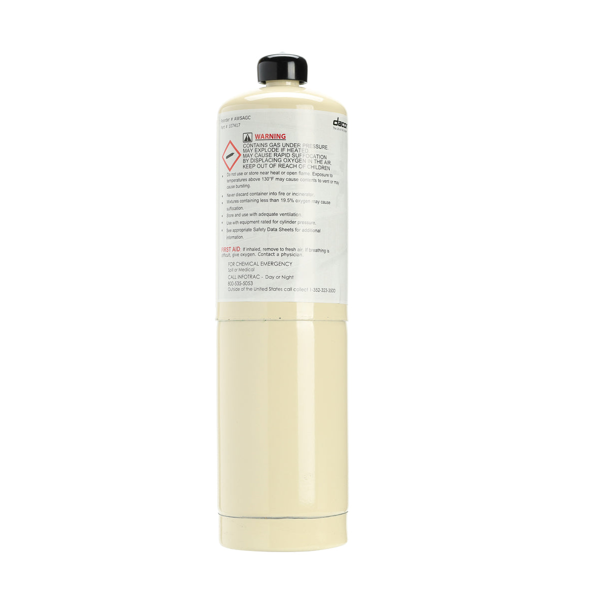 Samsung Svc Argon Gas Canister 34L - DA81-08091A