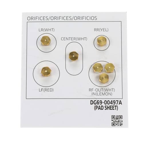 Samsung Assembly Nozzle Kit - DG96-00822A