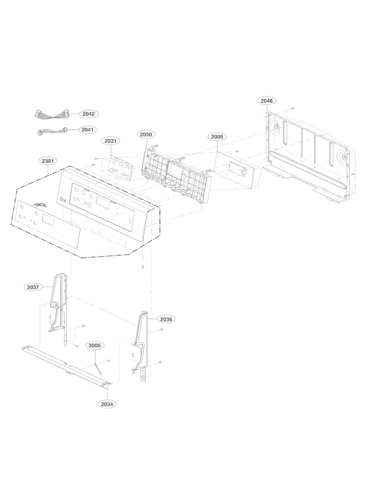 LG Poise Cover Assembly - ACQ76214704