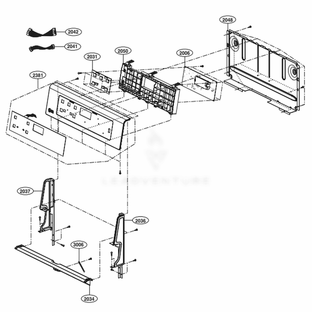 LG Parts Assembly - AGM73551623