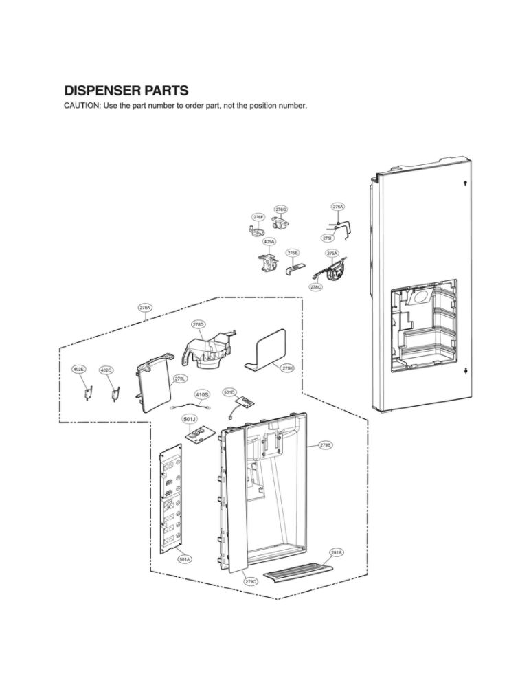 LG Refrigerato Door Foam Assembly - ADD74236522