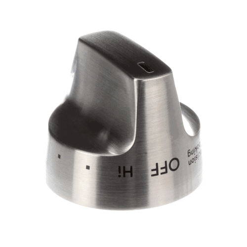 GE Range Control Knob (Stainless Steel) – WB03X31671