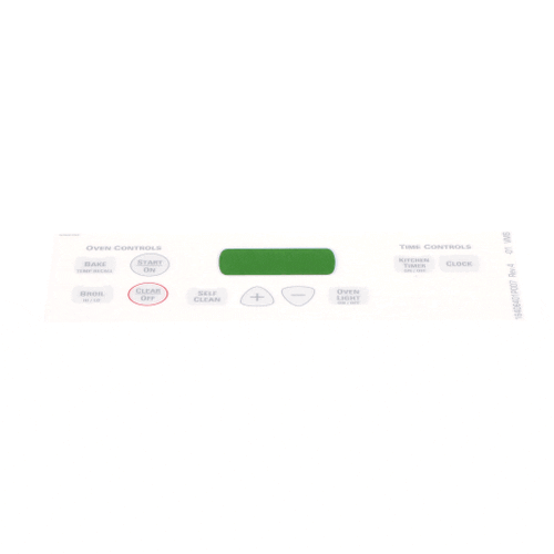 GE Faceplate Graphics - WB27T10687