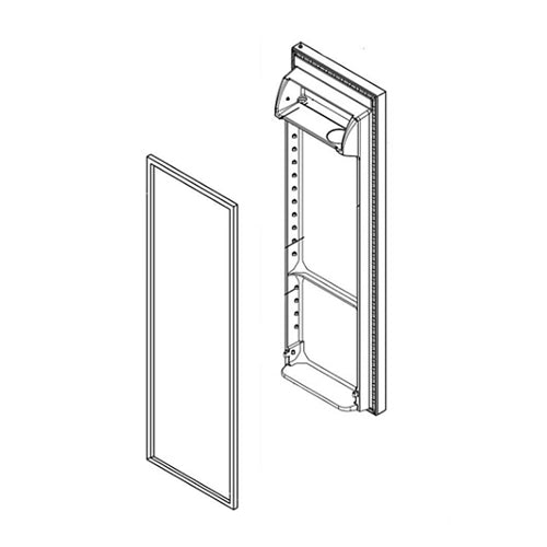 Whirlpool Kit Door Serv Rc 22 Blk C17 - - LW10912374