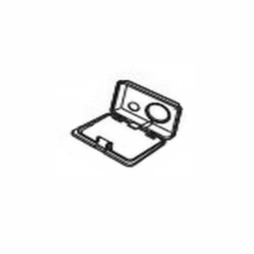 Whirlpool Plate Rear Cover Charcoal Grey - R0703227