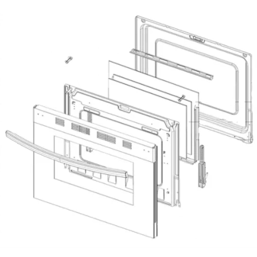 Samsung Assembly Door;Nx58R4320Ss,Sts4 - DG94-03006A