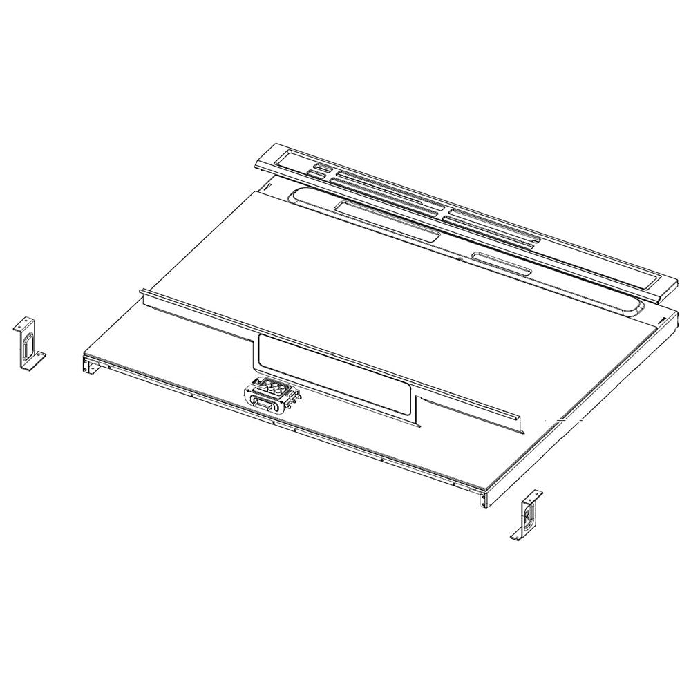 Samsung Assembly Cooktop Frame Module - DG94-03730C