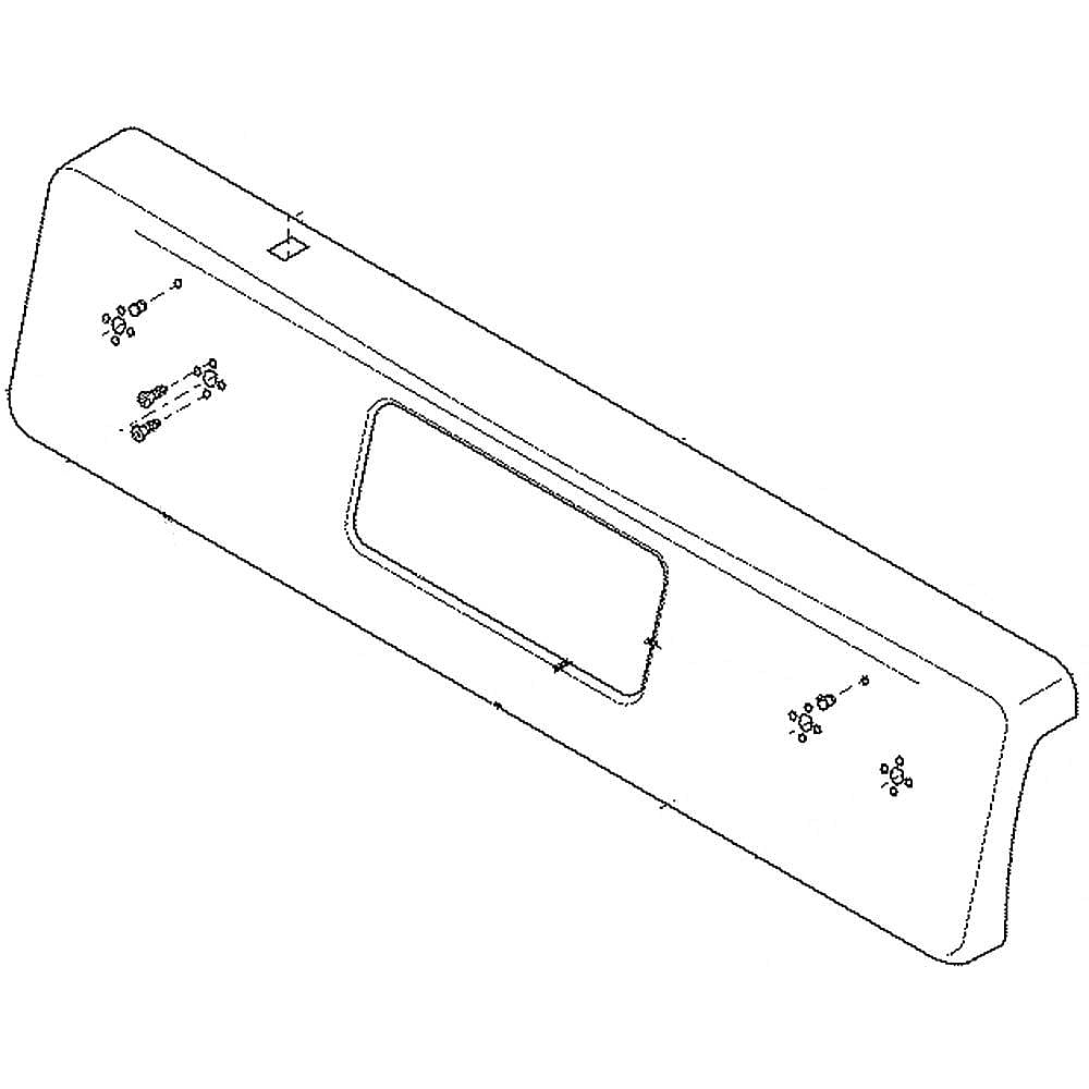 Electrolux Panel-Bkgd,Black - 316541667