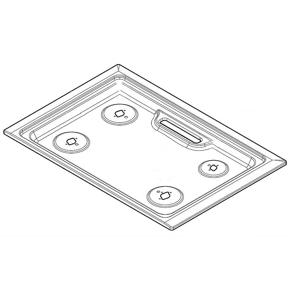 Electrolux Maintop Assembly,Black - 318569278