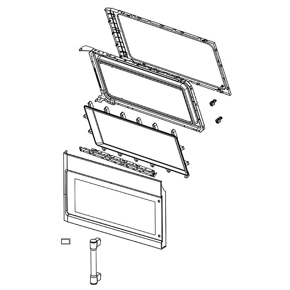 Whirlpool Door/Mw - W10672721