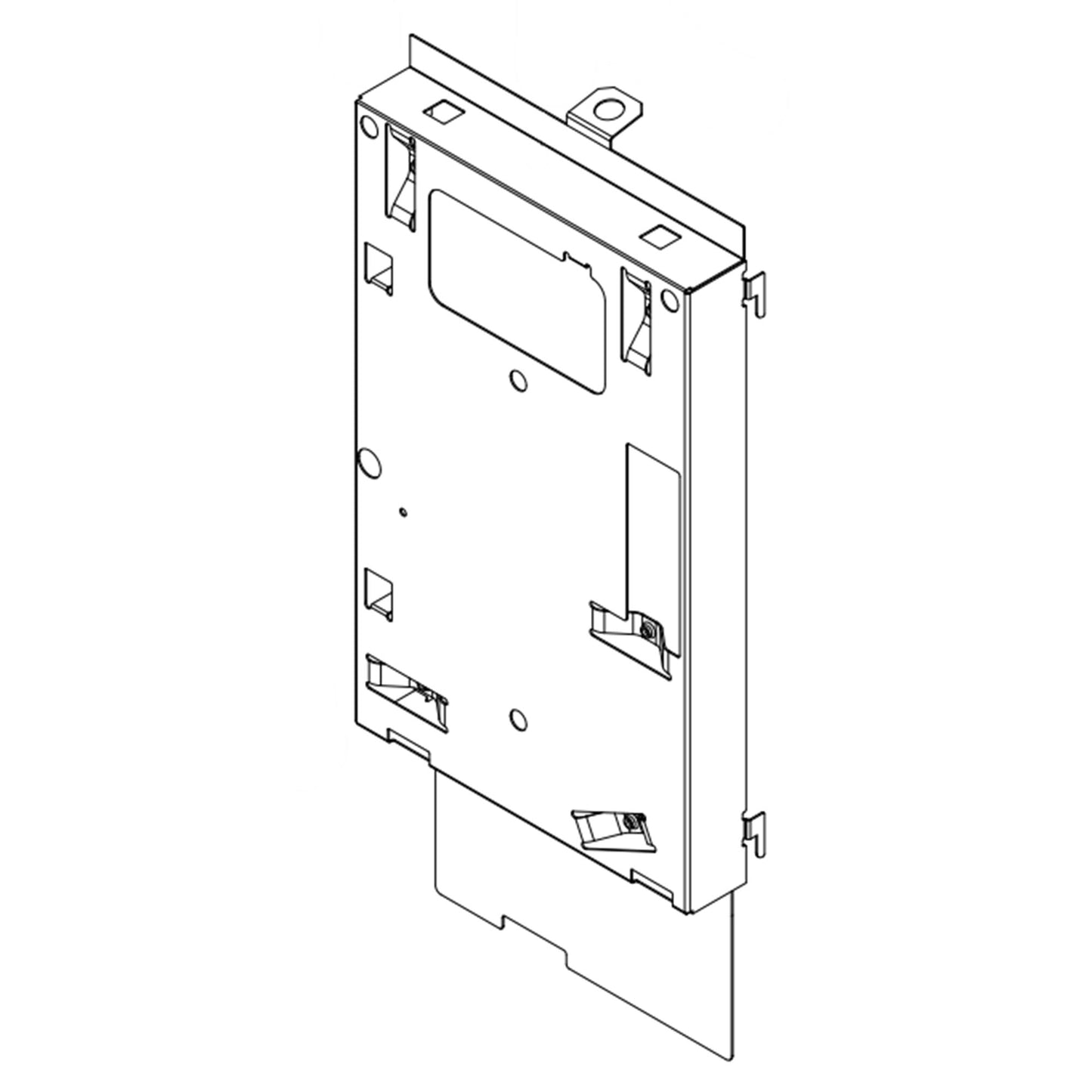 Whirlpool Control Bracket - W10833366