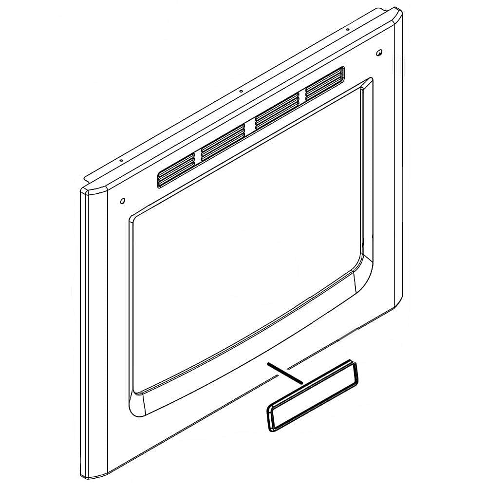 Whirlpool Glass Door - W10906445