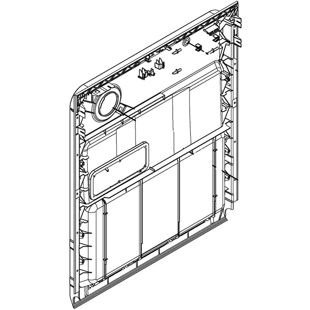 Whirlpool Inner Door,Aip,Slt,Sterl Silv - W11467680