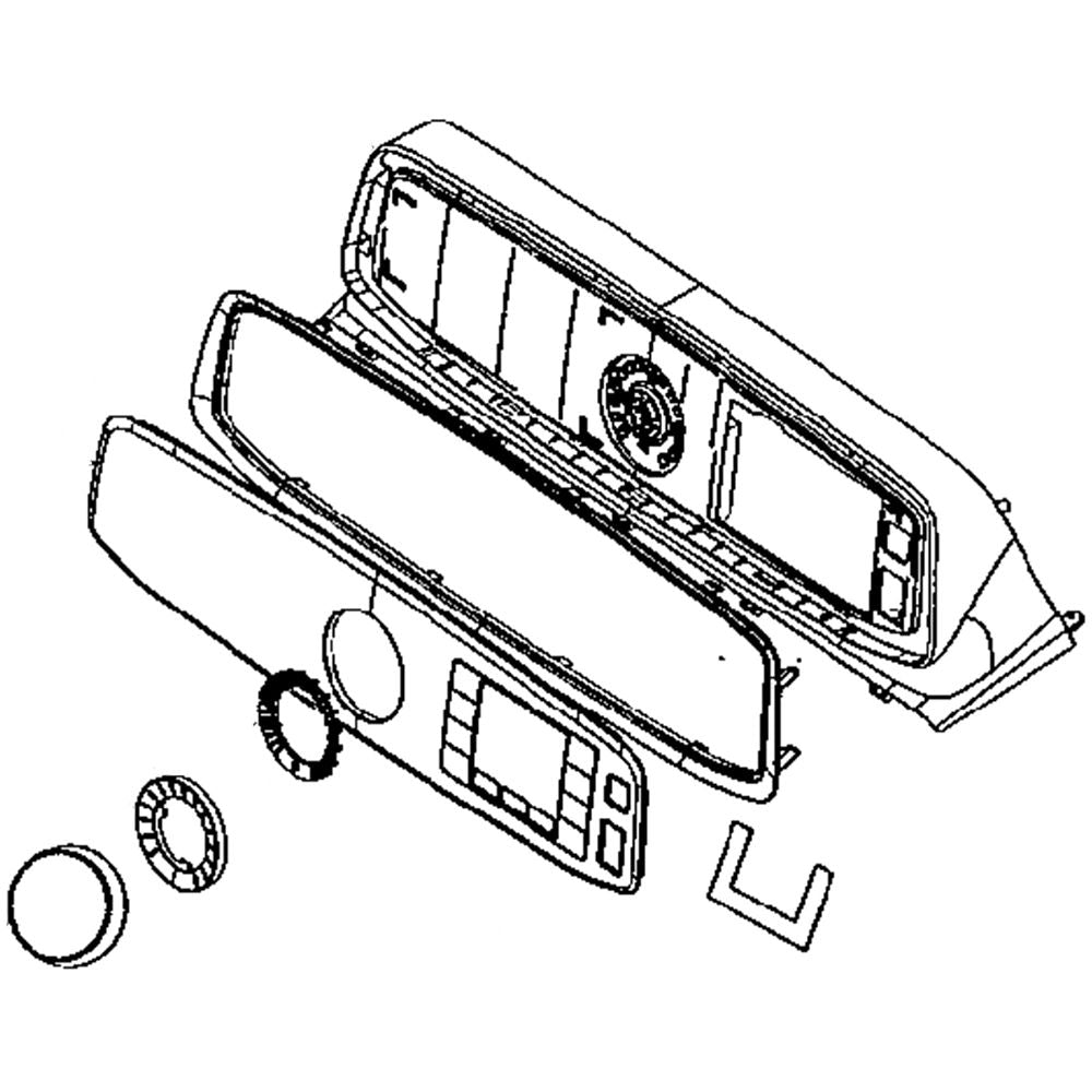 Samsung Control Panel - DC97-18553P