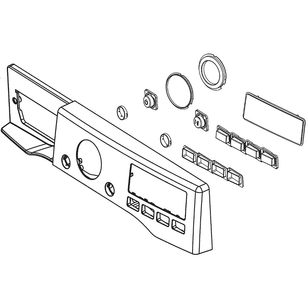 LG Control Panel Assembly - AGL73754031