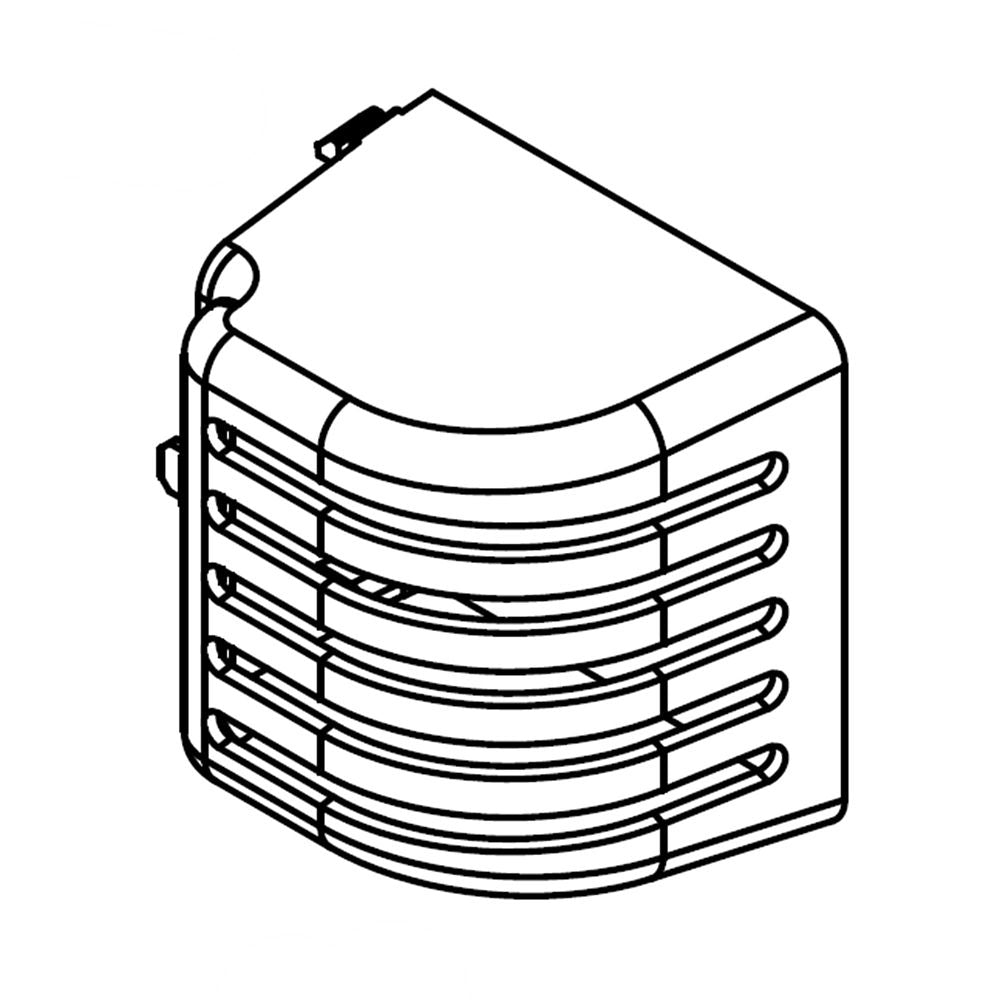 Whirlpool Refrigerator Light Lens Cover - W10569269