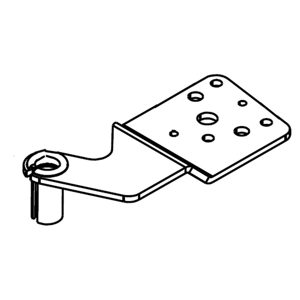 Whirlpool Refrigerator Door Hinge, Upper Left - W11027247