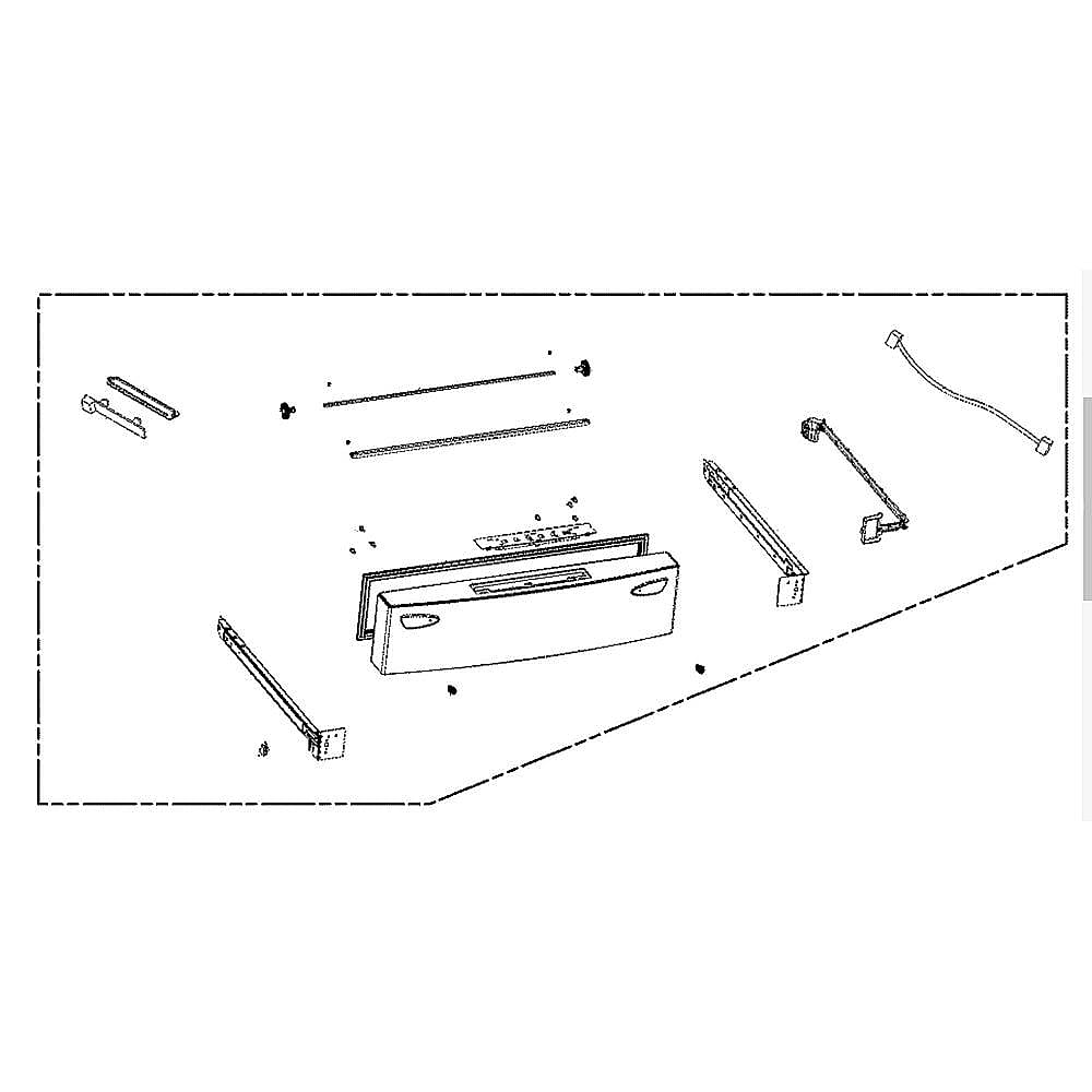 LG Freezer Door Foam Assembly - ADD74236102