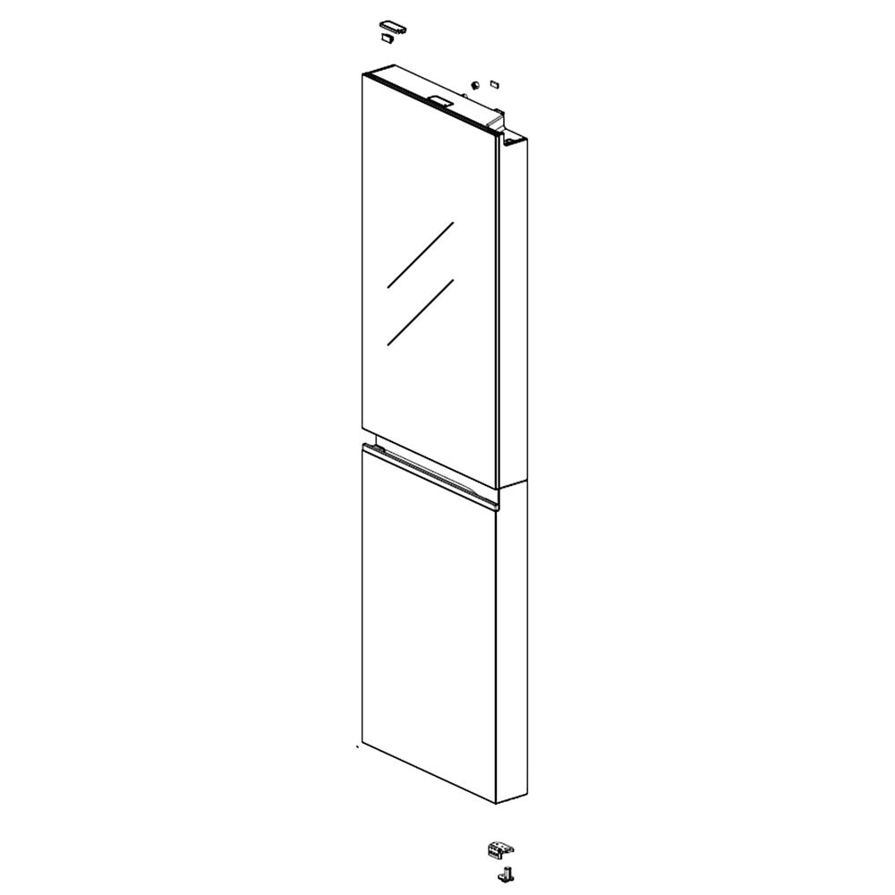 LG Door Foam Assembly,Refrigerato - ADD76424502