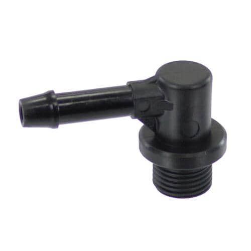 Saeco Black 90Deg.Connector Pump Out - 421944090251