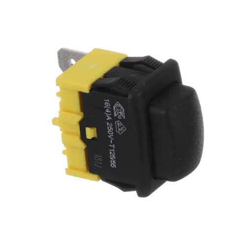 Speed Queen Switch,Push Button Spst No,Blk - D517617