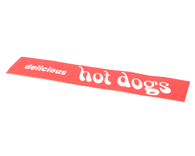 Star Sign - Hot Dogs Front 3" - 2M-Y6512