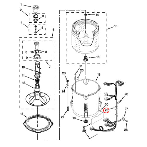 Whirlpool Wire-Harness - W10456650