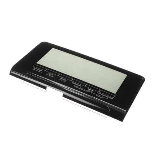 Whirlpool Refrigerator Dispenser Control Panel (Black) - W10458867