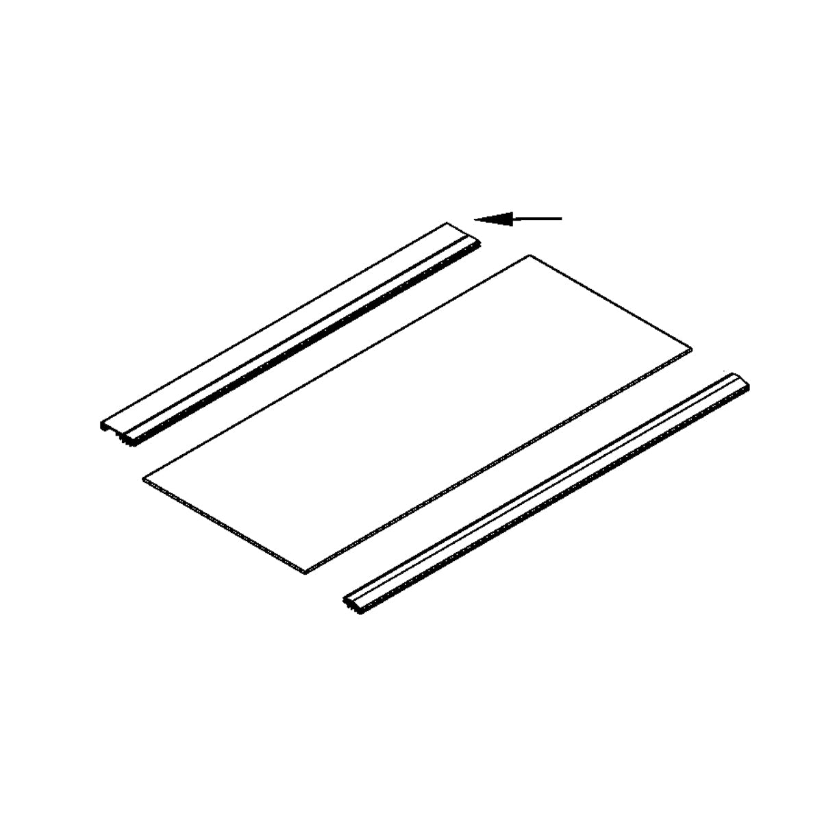 Whirlpool Trim-Shelf - W10730166