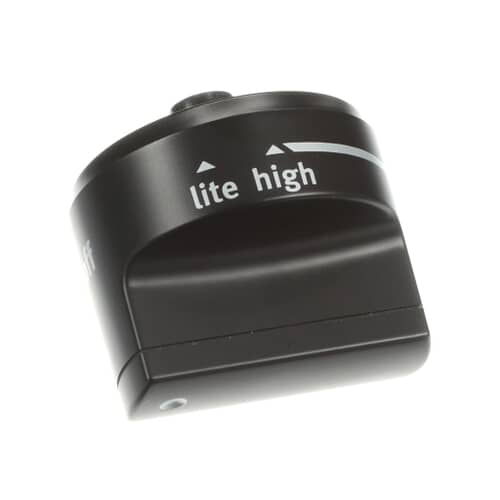 Whirlpool Range Surface Burner Knob (Black) - W11101426