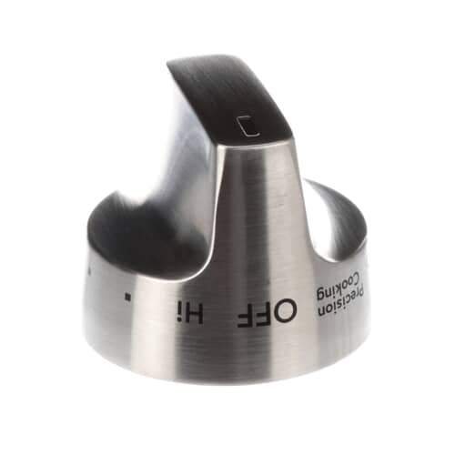 GE Range Control Knob (Stainless Steel) – WB03X31671