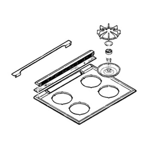 Whirlpool Control Bracket - W10446776