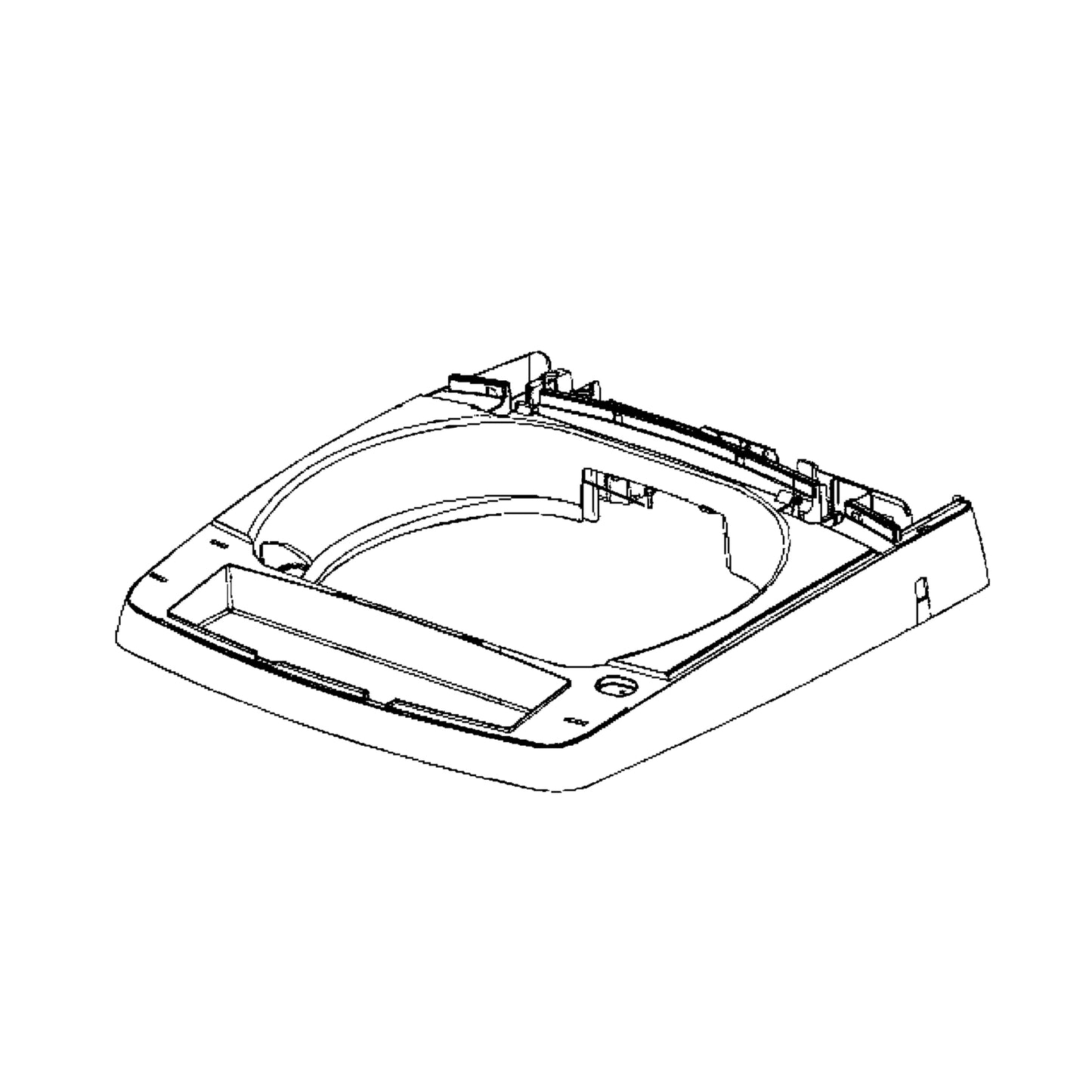 Toro Bracket-Wheel, Gage (Front, Rh - 106-8704-01