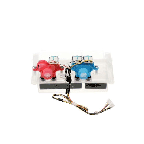 Whirlpool Washer Dispenser Housing And Water Inlet Valve Assembly - W11127358