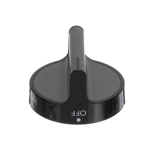 Whirlpool Range Surface Burner Knob (Black) - W11127716