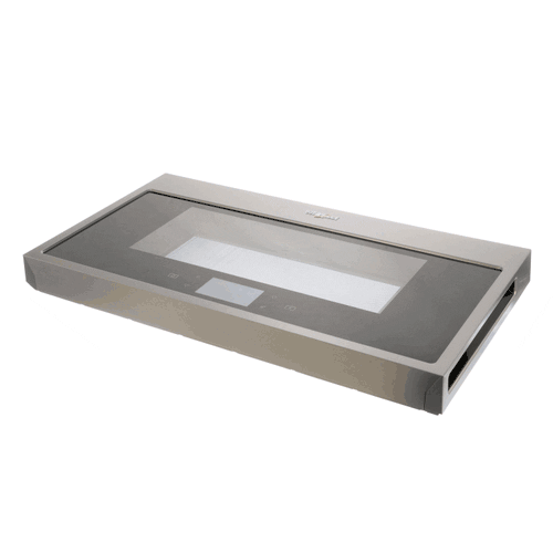 Whirlpool Microwave Door Assembly (Stainless) - W11186019