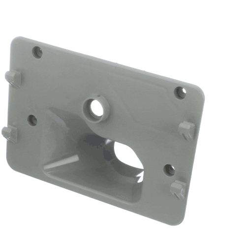 Whirlpool Ice Chute Mtg Plate Assy-Sil - W11448633