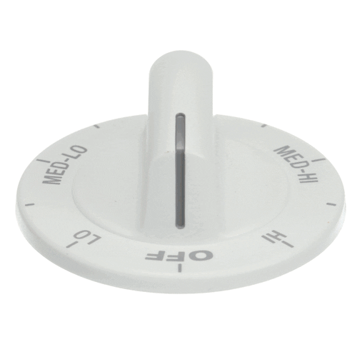 Whirlpool Range Surface Element Knob (White) - WP3196028