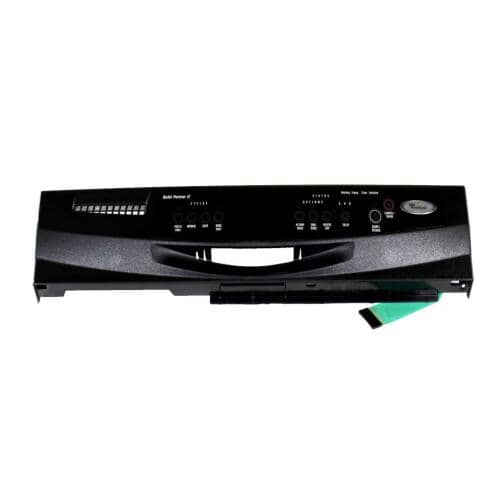 Whirlpool Dishwasher Control Panel (Black) - WPW10142945